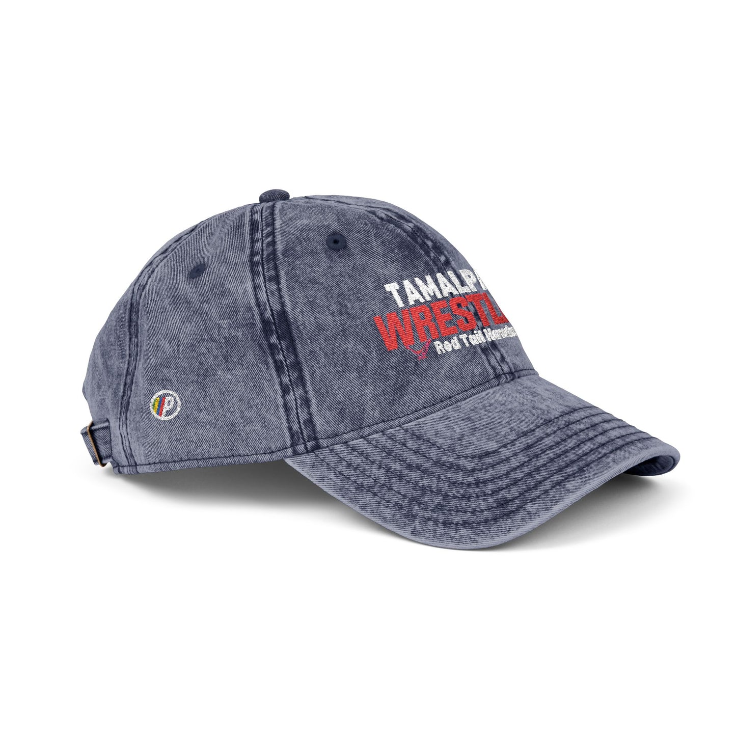 Tam Wrestling Vintage Embroidered Dad Hat