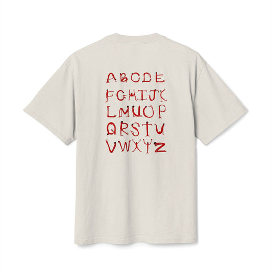 Insightful Alphabet Man Tee