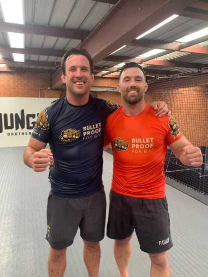 Bulletproof for BJJ Rashguard Orange