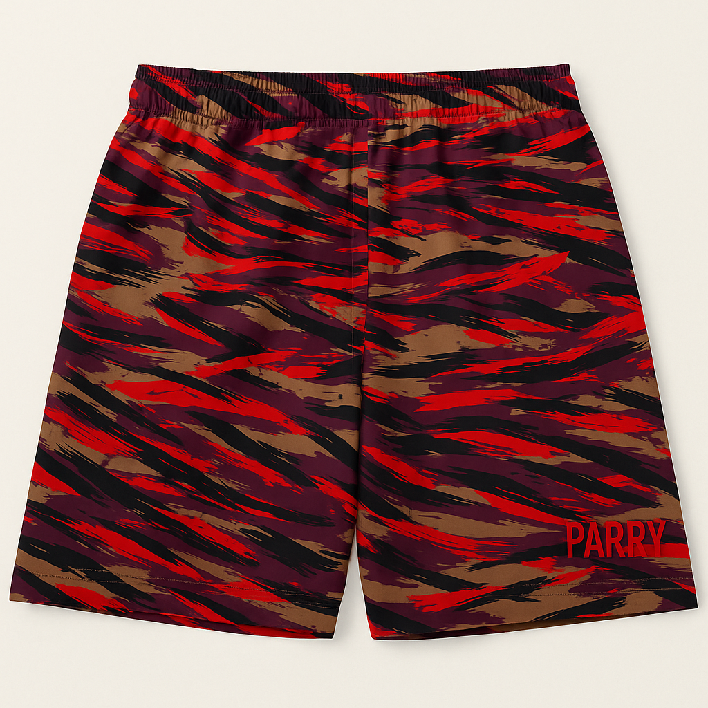 Street Fighter Bison Competition Short (5" inseam, no pockets)