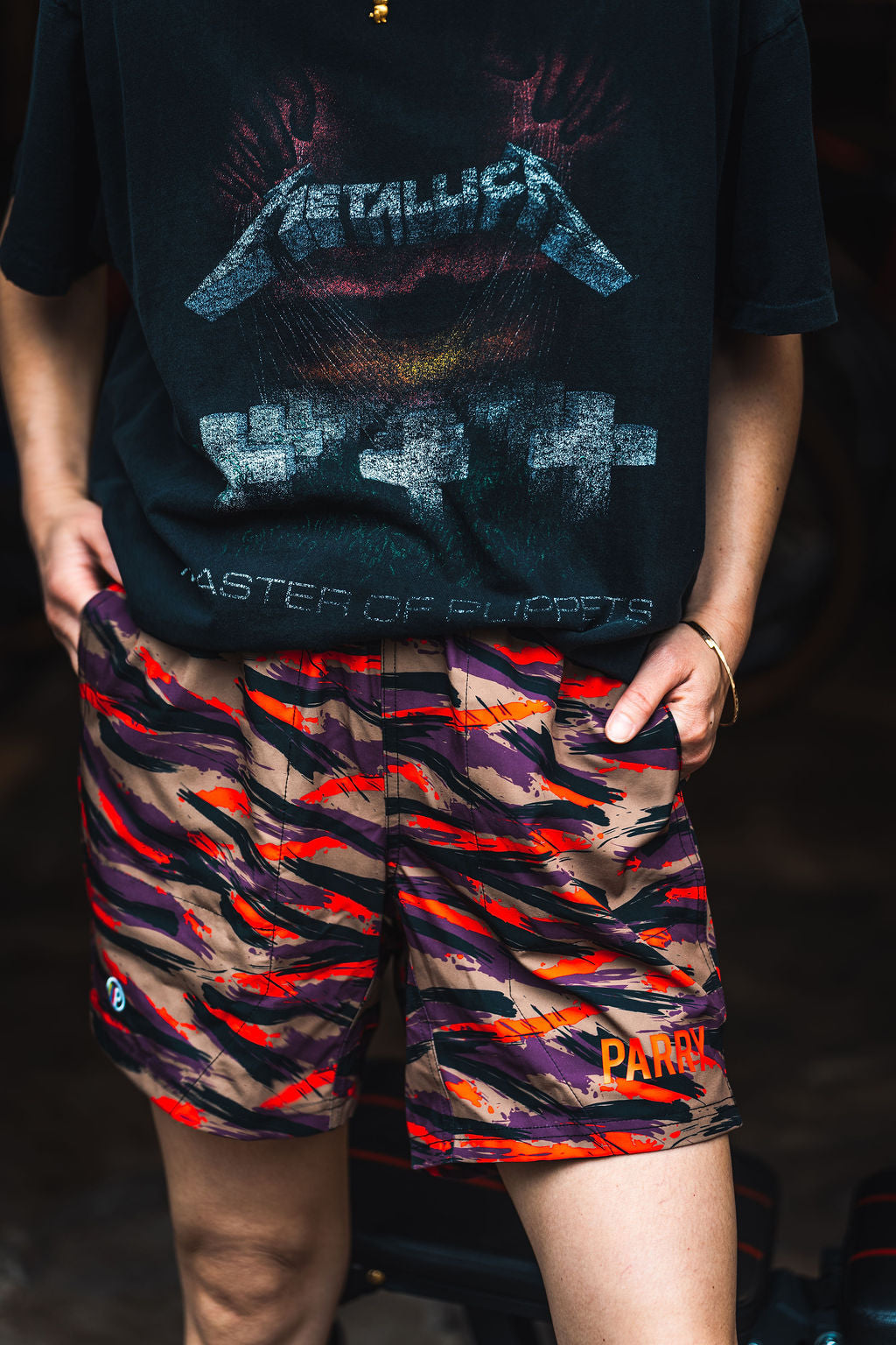 Street Fighter Bison Core Short (7" inseam, with pockets)