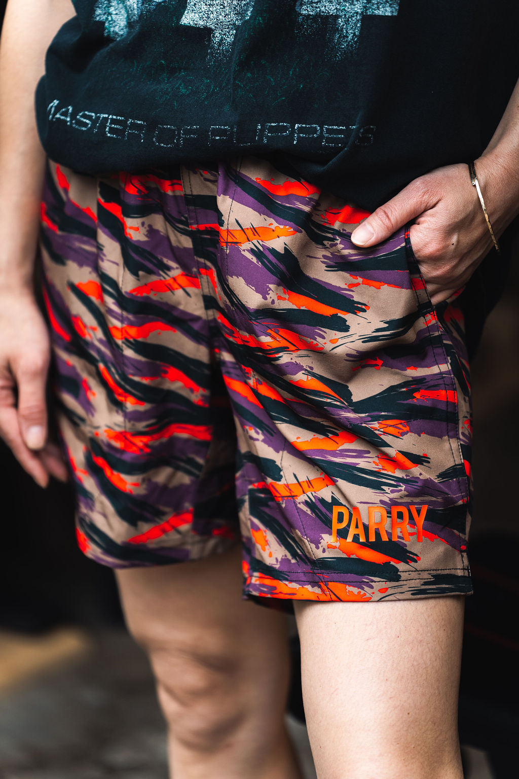 Street Fighter Bison Core Short (7" inseam, with pockets)