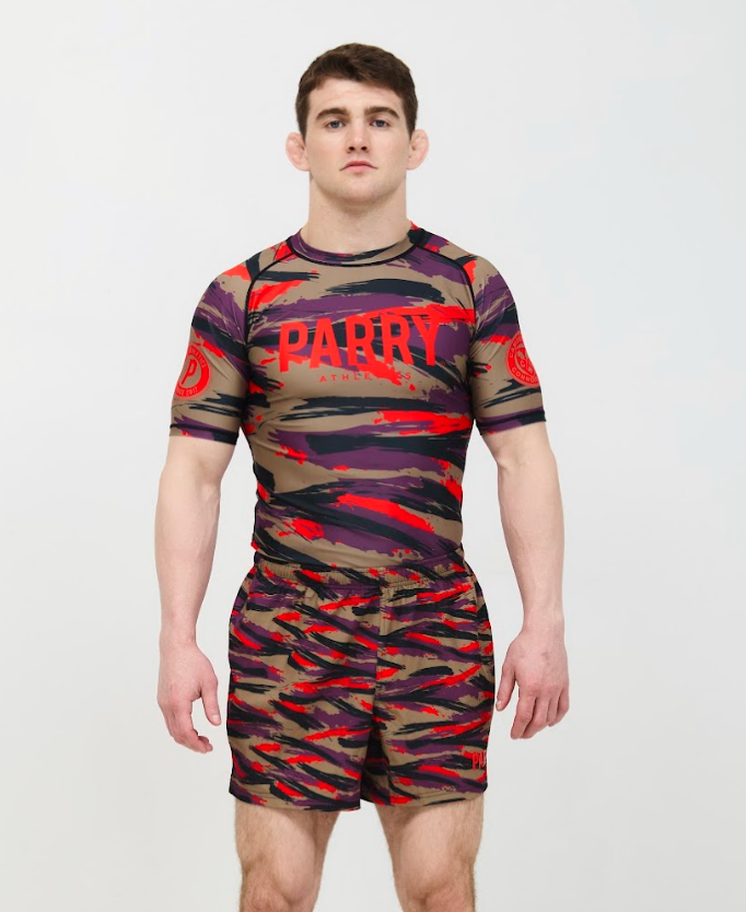 Street Fighter Bison Competition Short (5" inseam, no pockets)