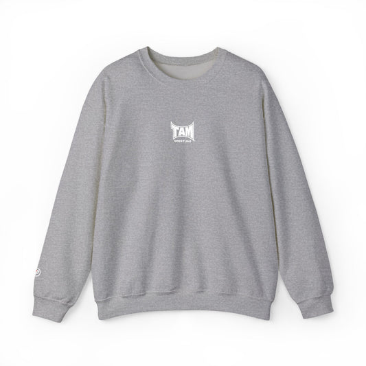 TAM Wrestling Embroidered Classic Crewneck