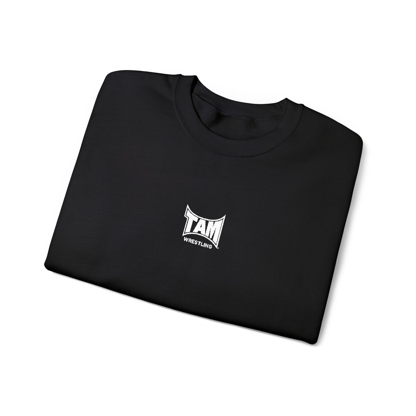 TAM Wrestling Embroidered Classic Crewneck