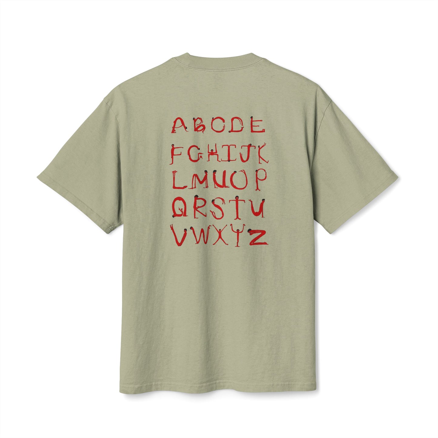 Insightful Alphabet Man Tee