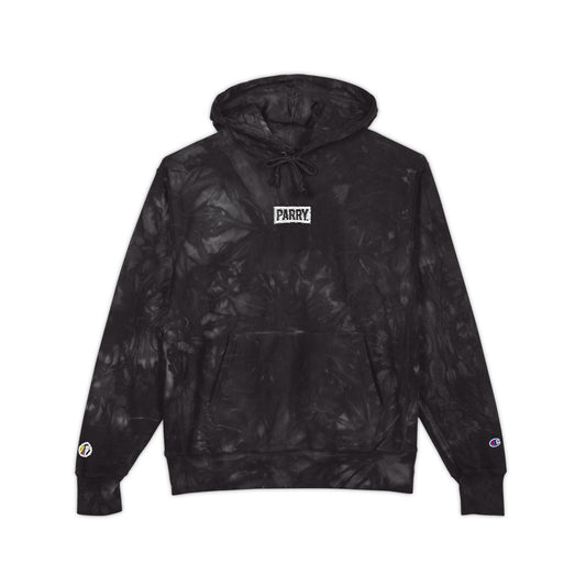 Tie-Dye Embroidered Champion Reverse Weave Hoodie