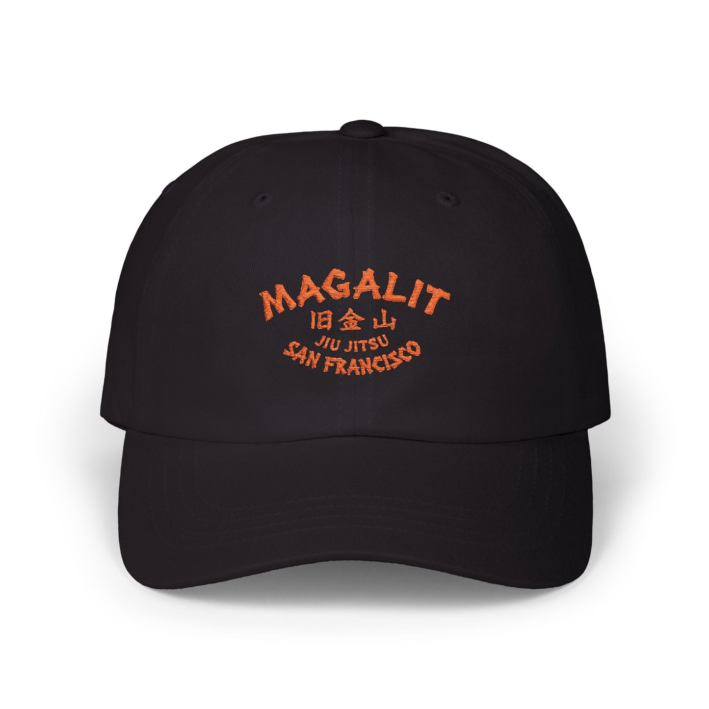Magalit Jiu Jitsu Dad Hat - SF Giants Black & Orange