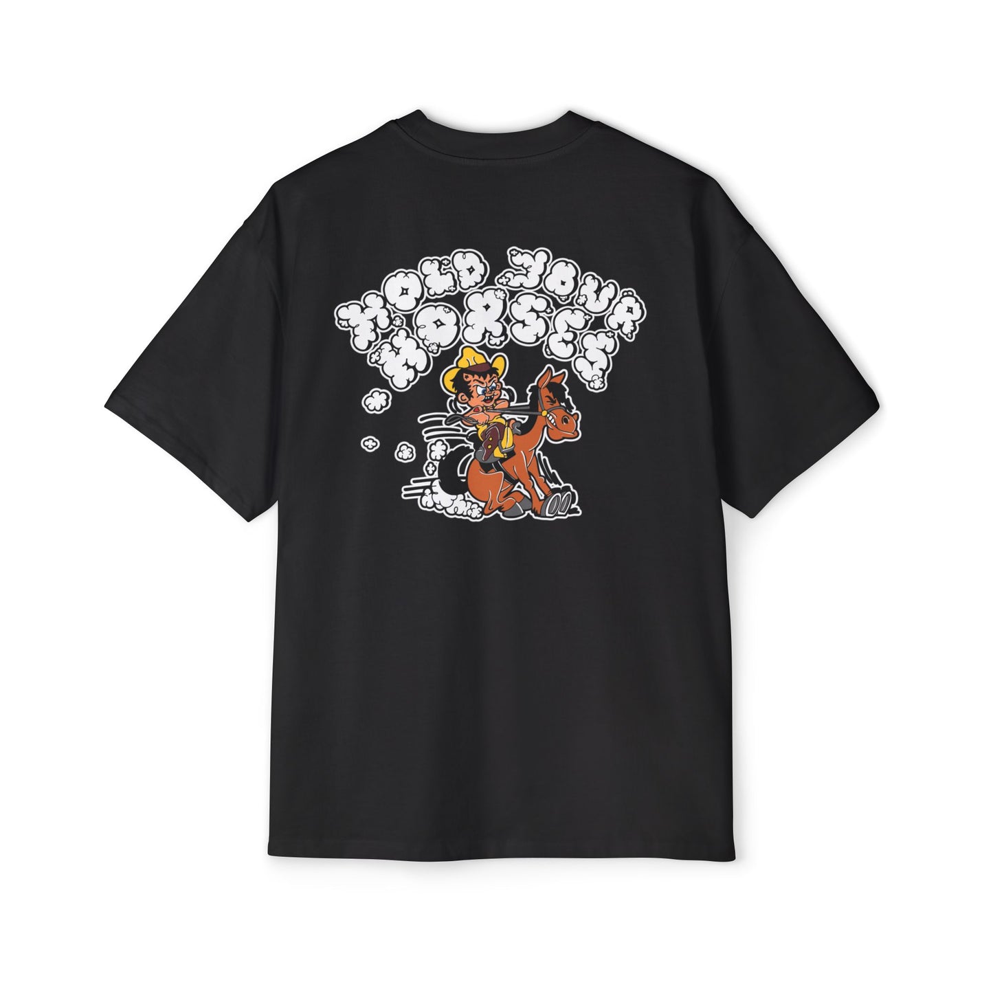 Hold Your Horses! Concrete Cowboy Heavyweight Tee