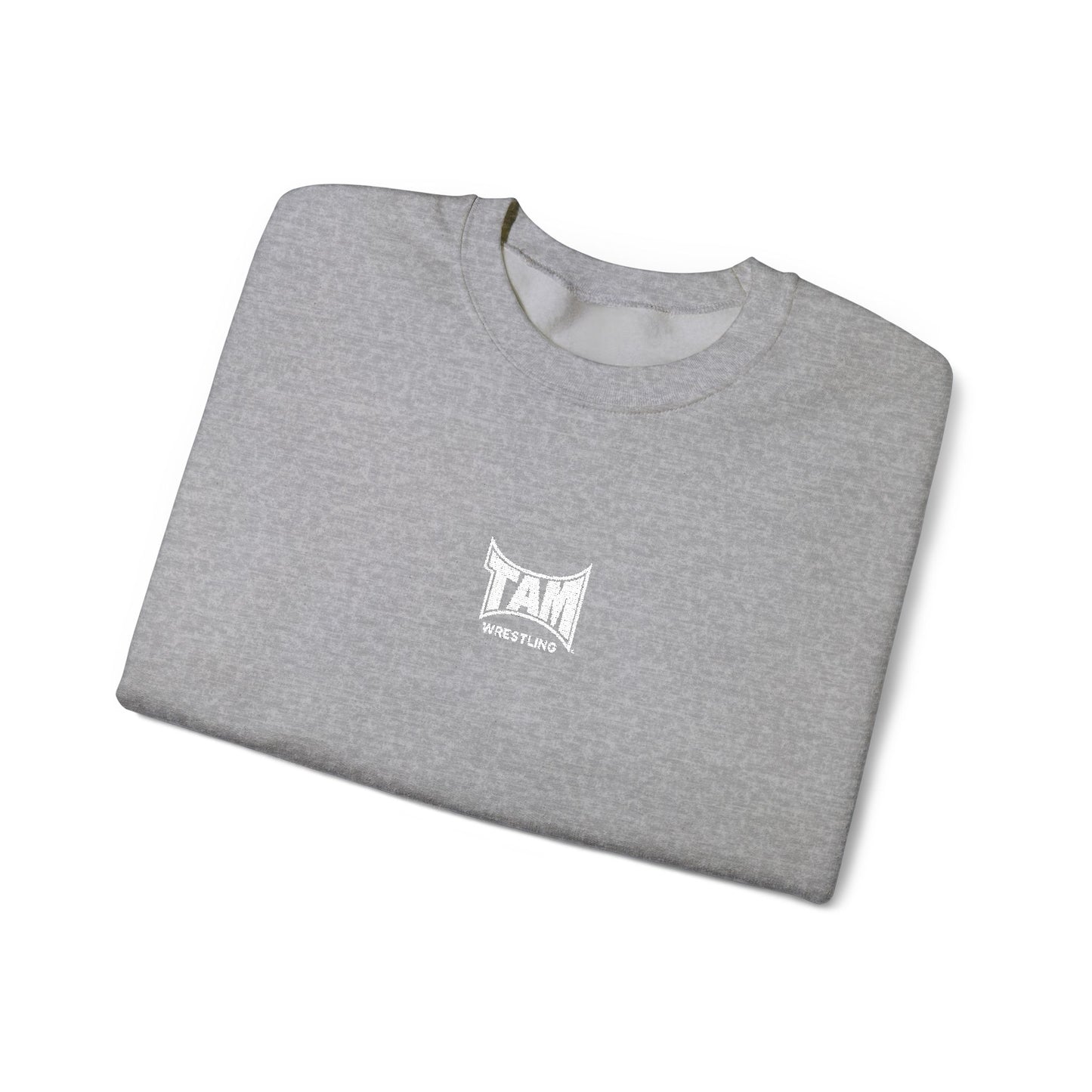 TAM Wrestling Embroidered Classic Crewneck