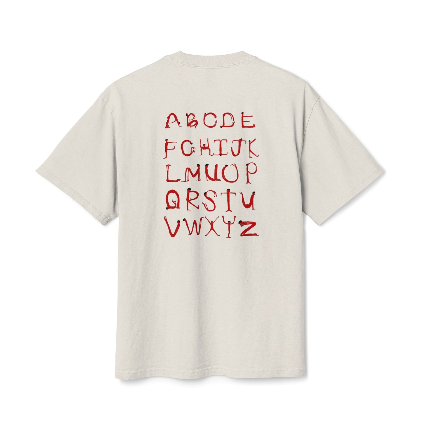 Insightful Alphabet Man Tee