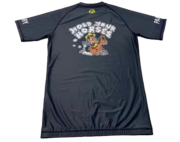 *Preorder* Hold Your Horses! - Concrete Cowboy Rashguard & Technical Tee