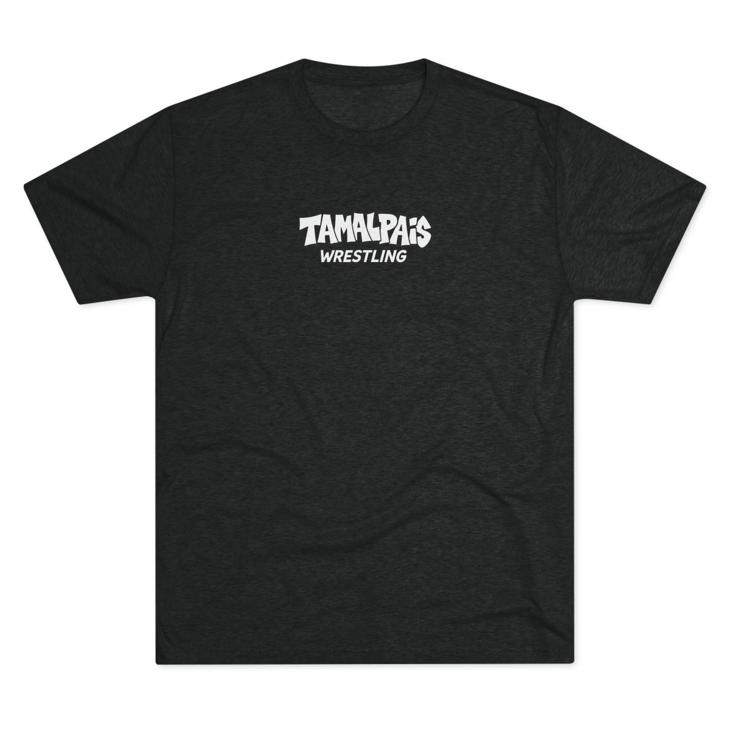Tamalpais Wrestling - Take Warning - Tri-Blend Crew Tee