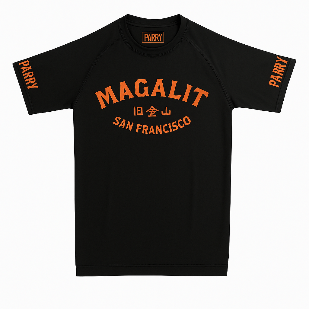 *Preorder* Magalit - Old Gold Mountain Rashguard (SF Giants Colors)