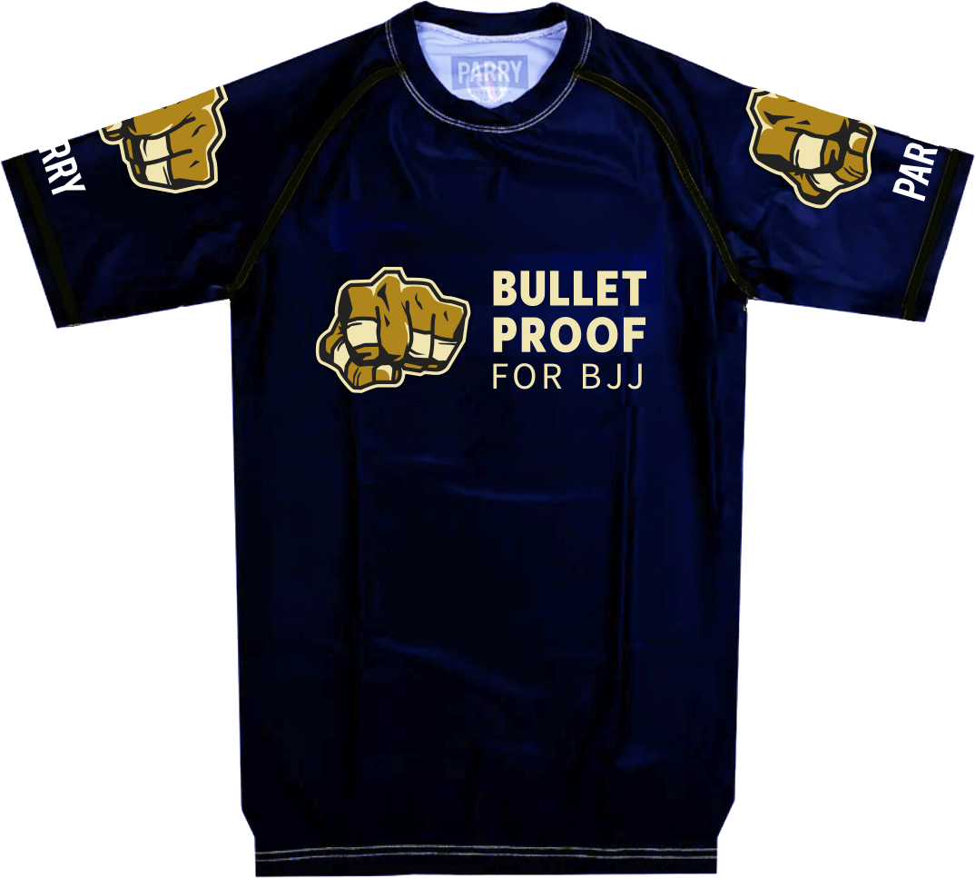 Bulletproof for BJJ Rashguard Navy