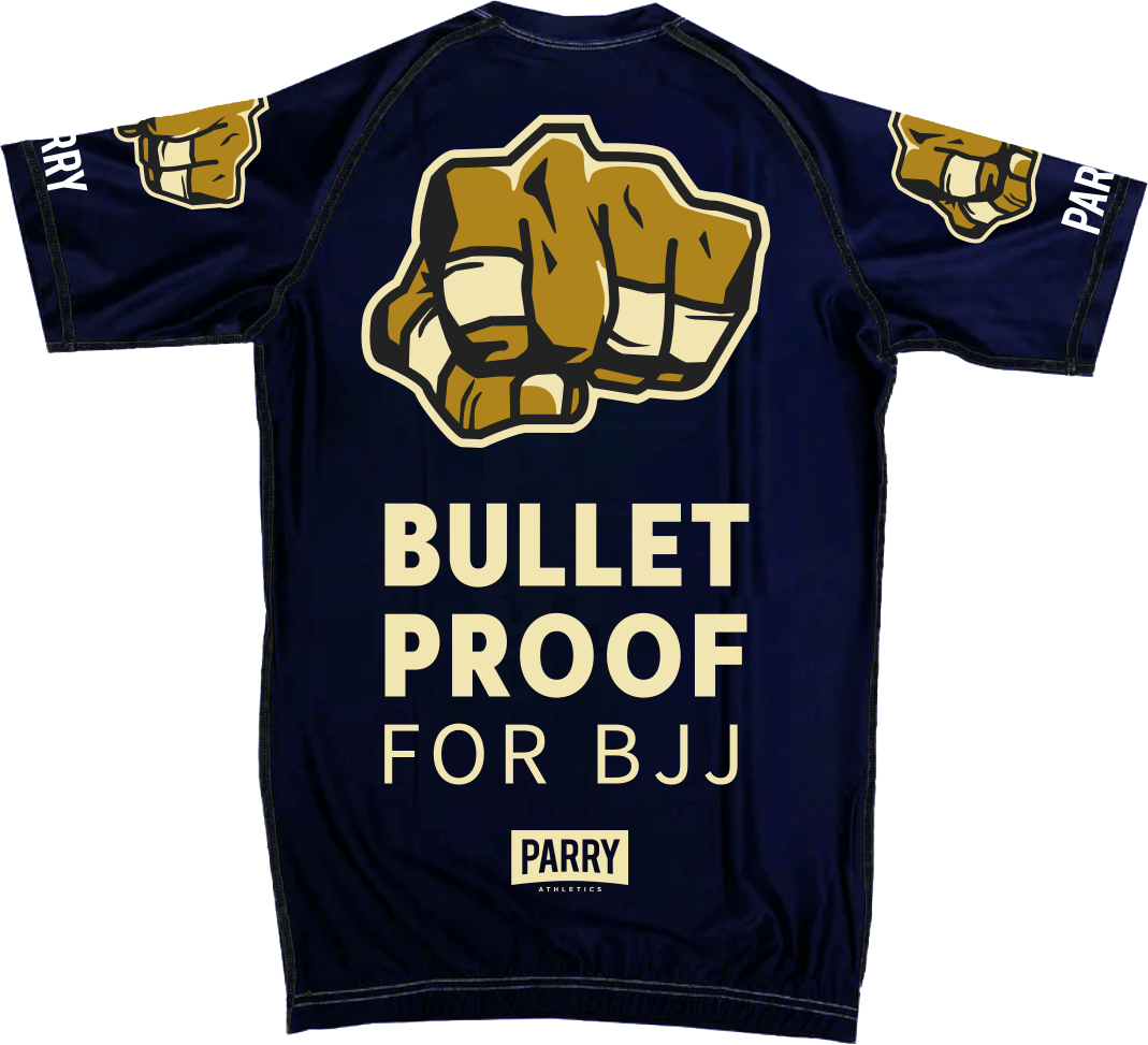 Bulletproof for BJJ Rashguard Navy