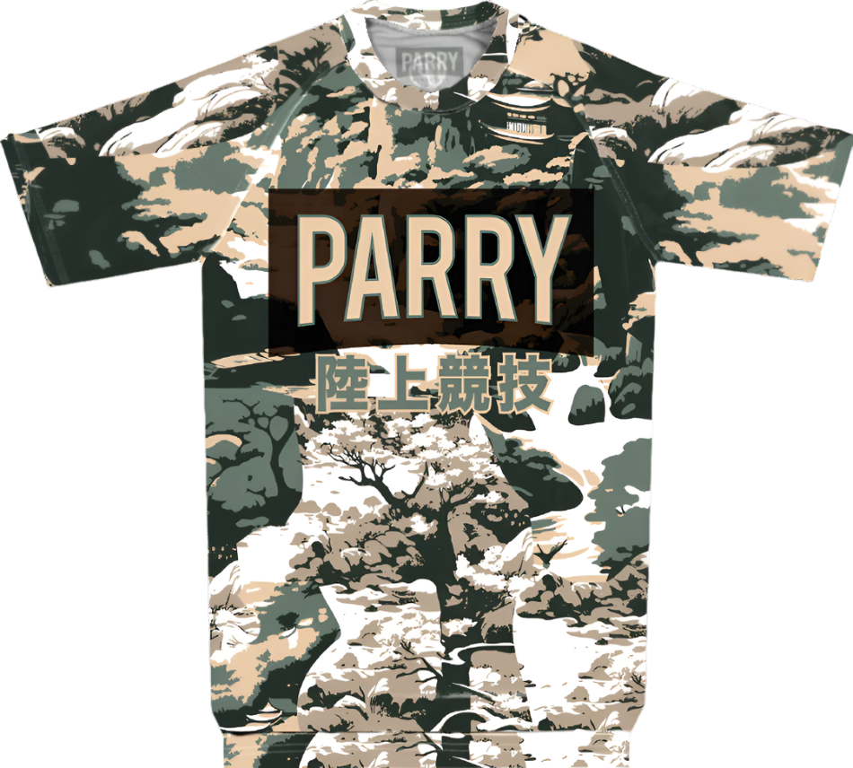 Shinrin Yoku Rashguard v.2 - Camo Sleeve