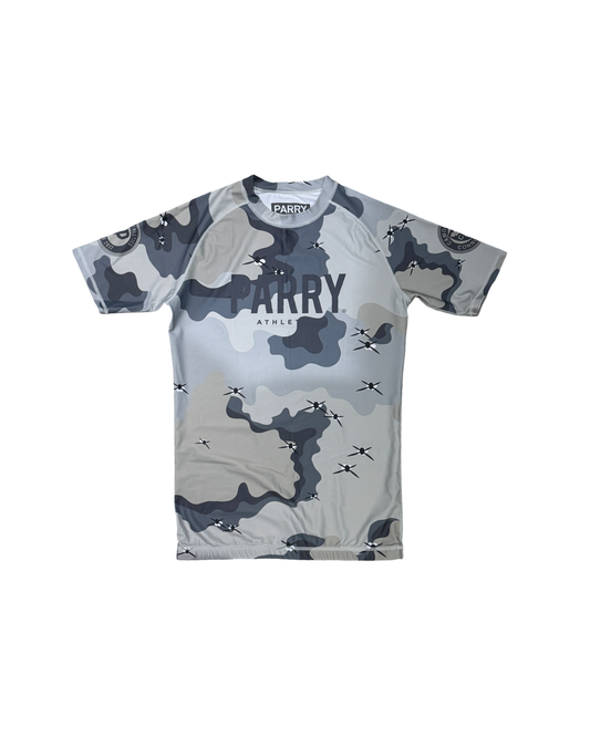 Barbed Wire Chocolate Chip Rashguard