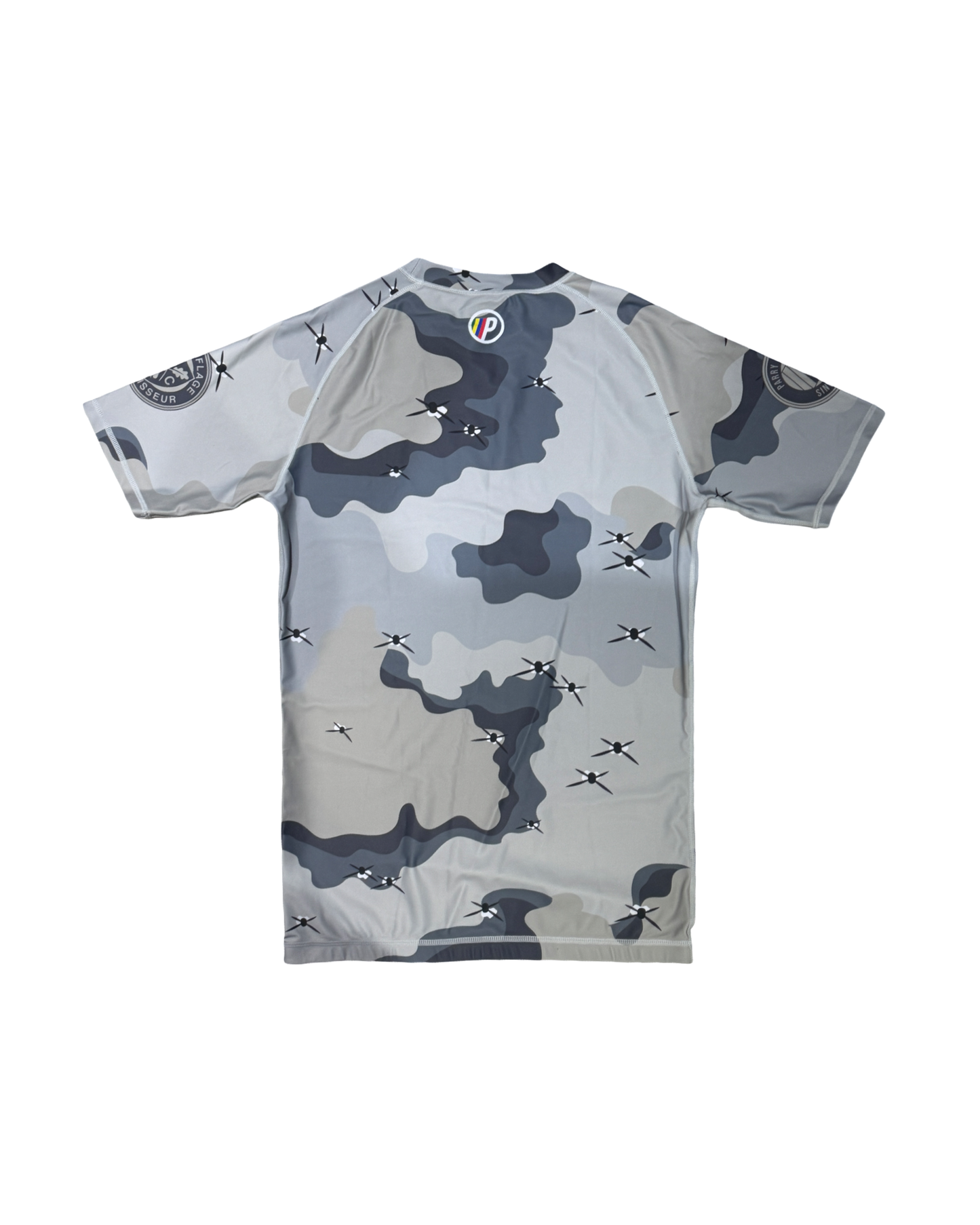 Barbed Wire Chocolate Chip Rashguard