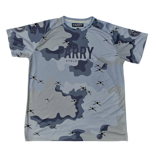Barbed Wire Chocolate Chip Technical Tee