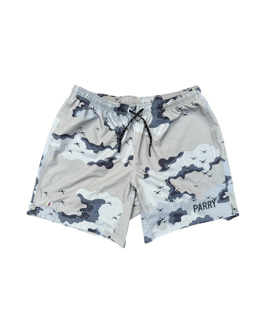 Barberd Wire Chocolate Chip Core Short (7" inseam, with pockets)