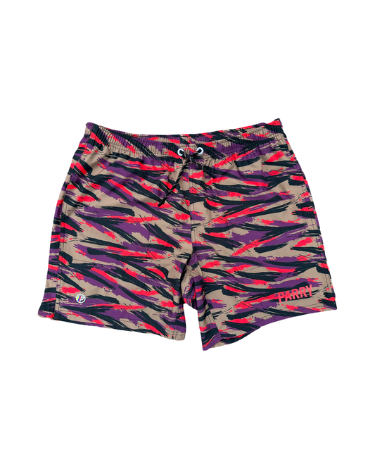 Street Fighter Bison Competition Short (5" inseam, no pockets)