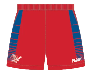 Parry Athletic Department Fight Lab Short - Red