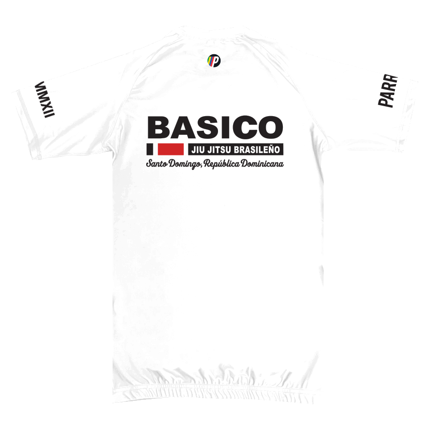 BASICO SHORT SLEEVE RASHGUARD WHITE