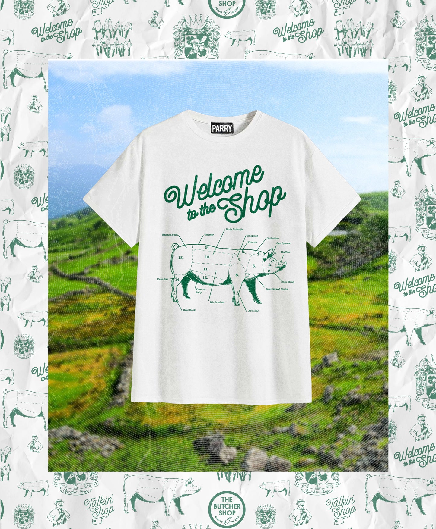BUTCHER CUT TEE