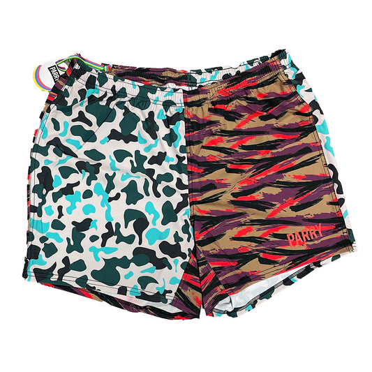 Special Edition - Color Blocked Camouflage Connoisseur Core & Comp Shorts