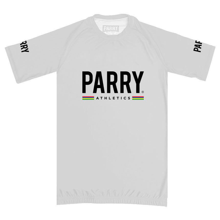 Tour de Parry - Kodachrome P Rashguard - White